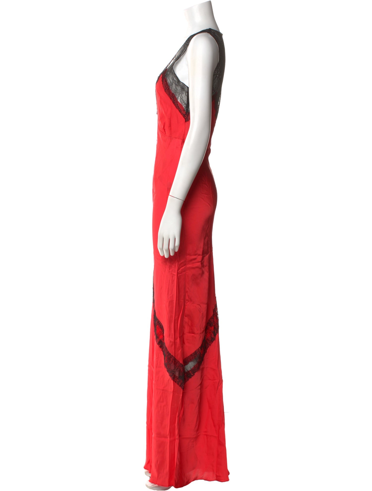 SWF V-Neck Long Dress
