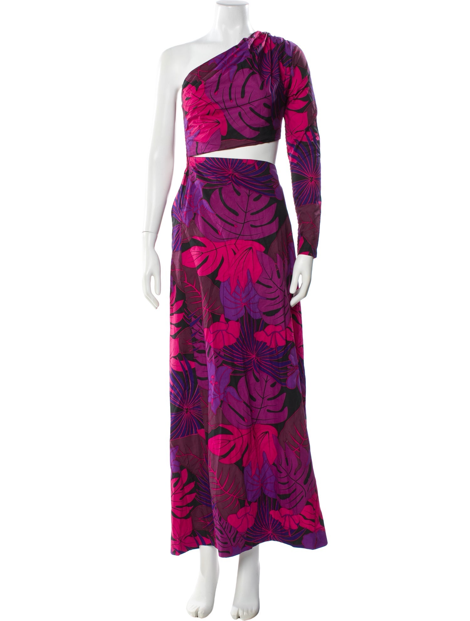 SWF Floral Print Long Dress w/ Tags