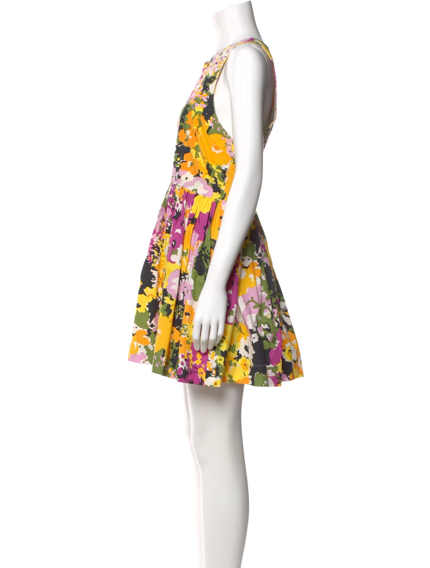 SWF Floral Print Mini Dress
