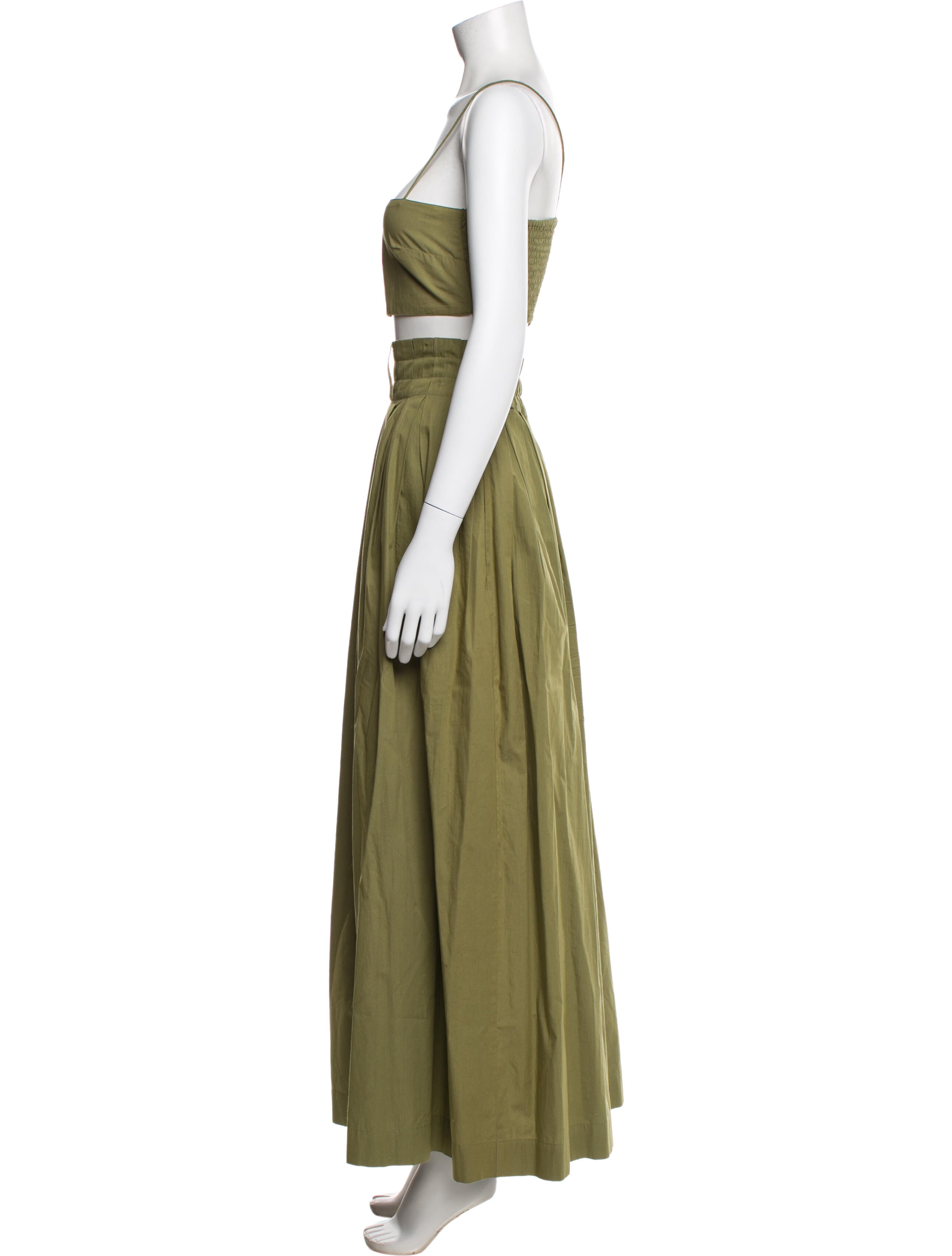 SWF Pleated Accents Skirt Set