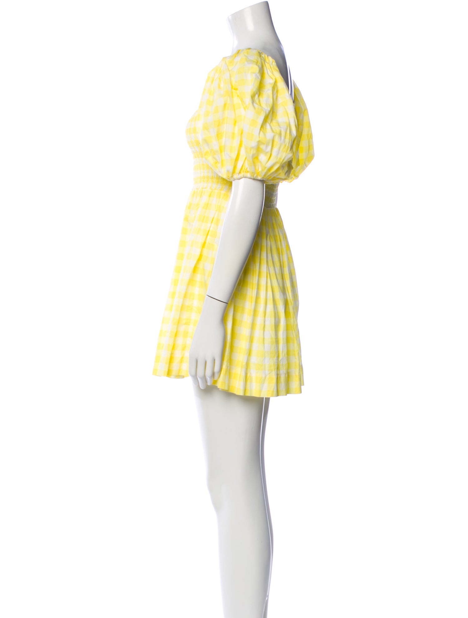SWF Plaid Print Mini Dress