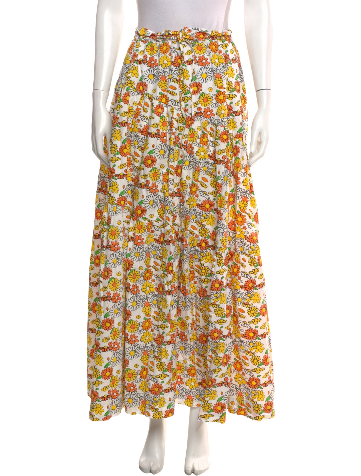 SWF Floral Print Long Skirt