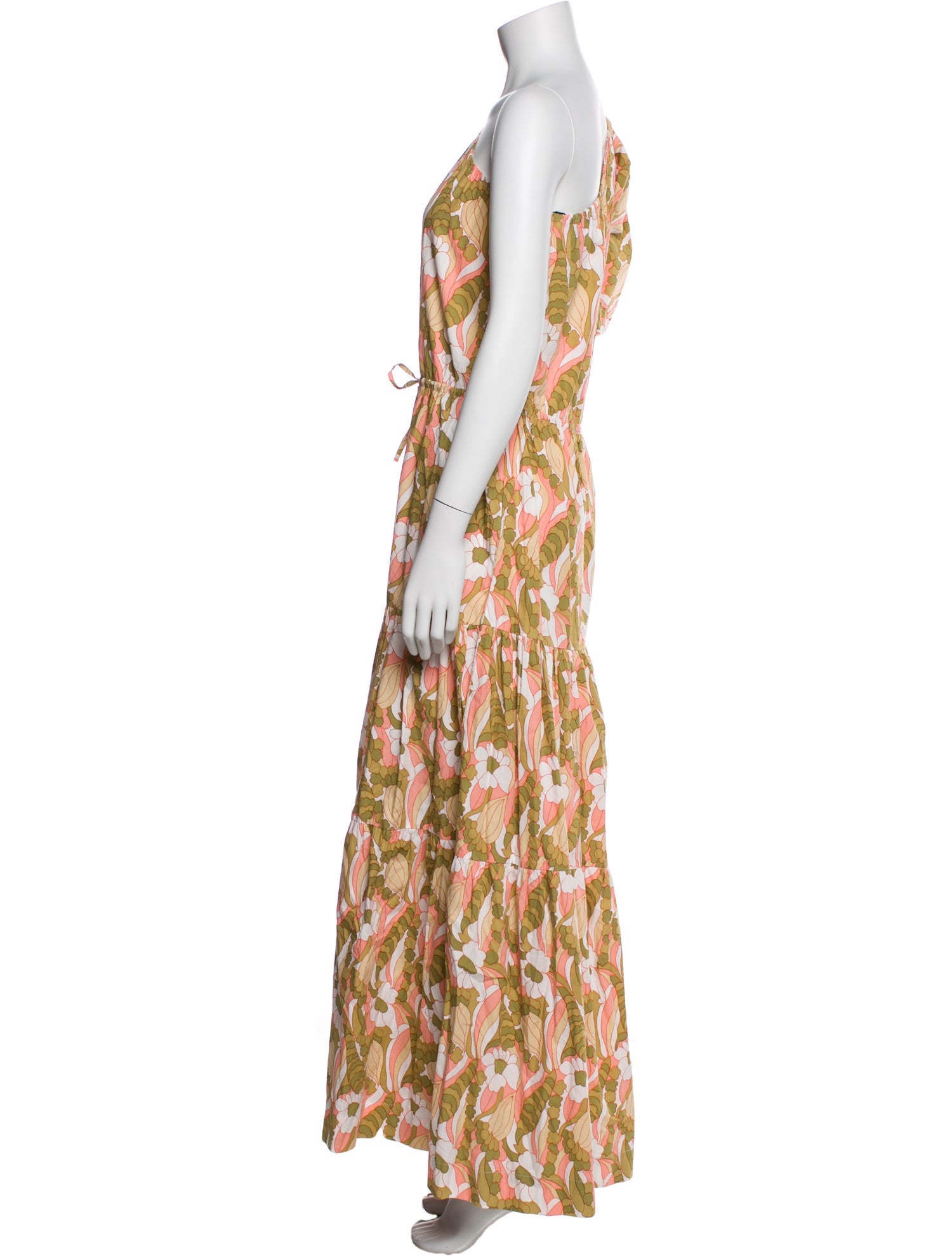 SWF Printed Long Dress