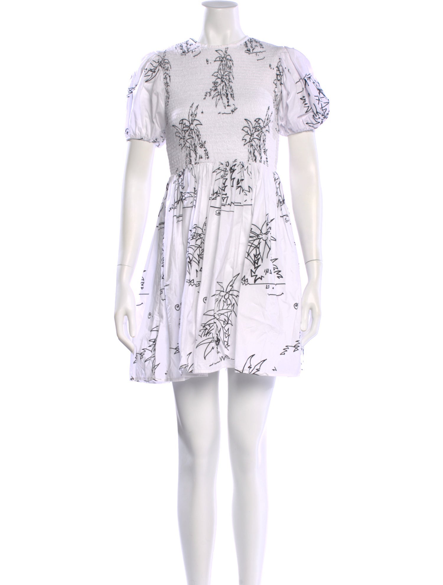 SWF Printed Mini Dress