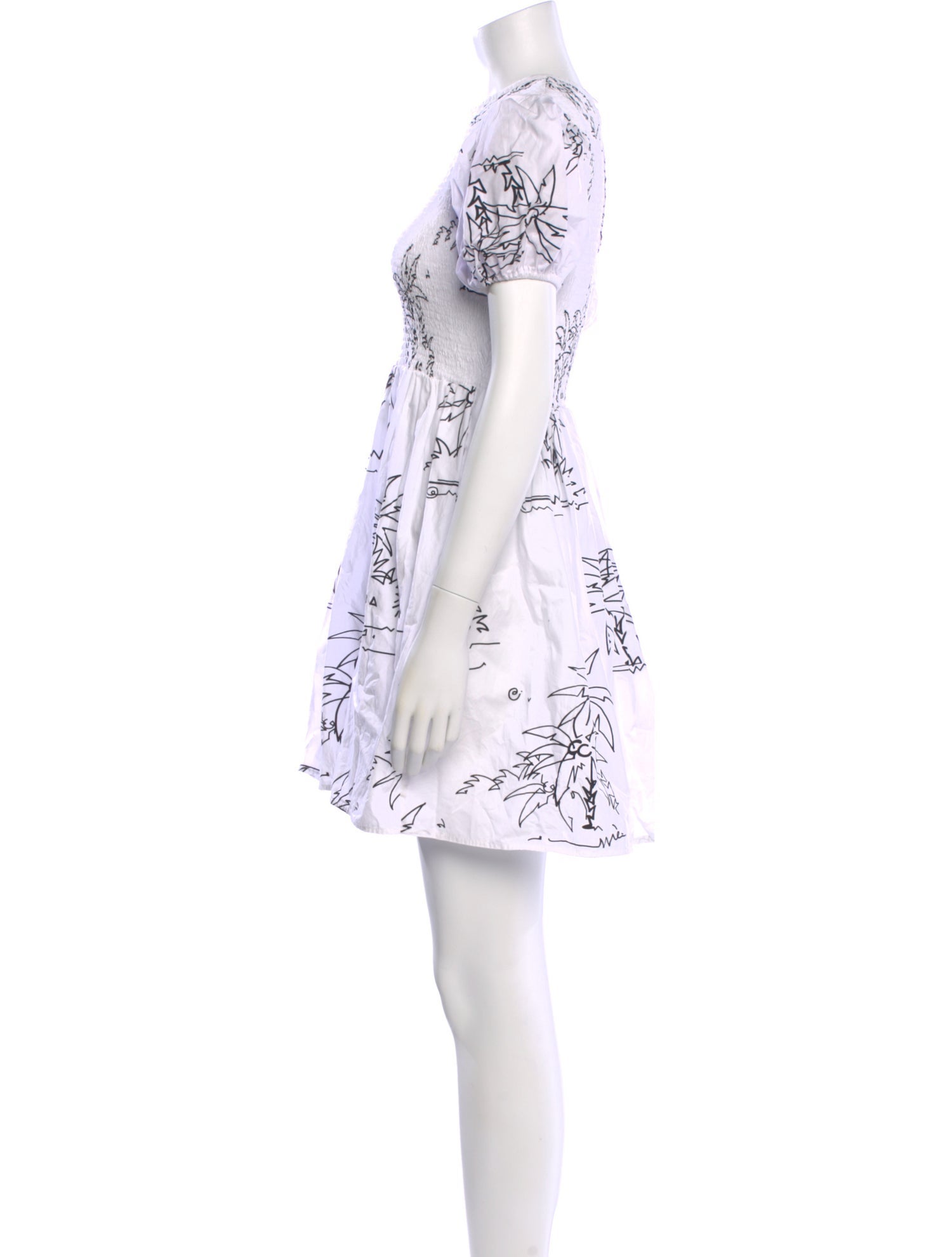 SWF Printed Mini Dress
