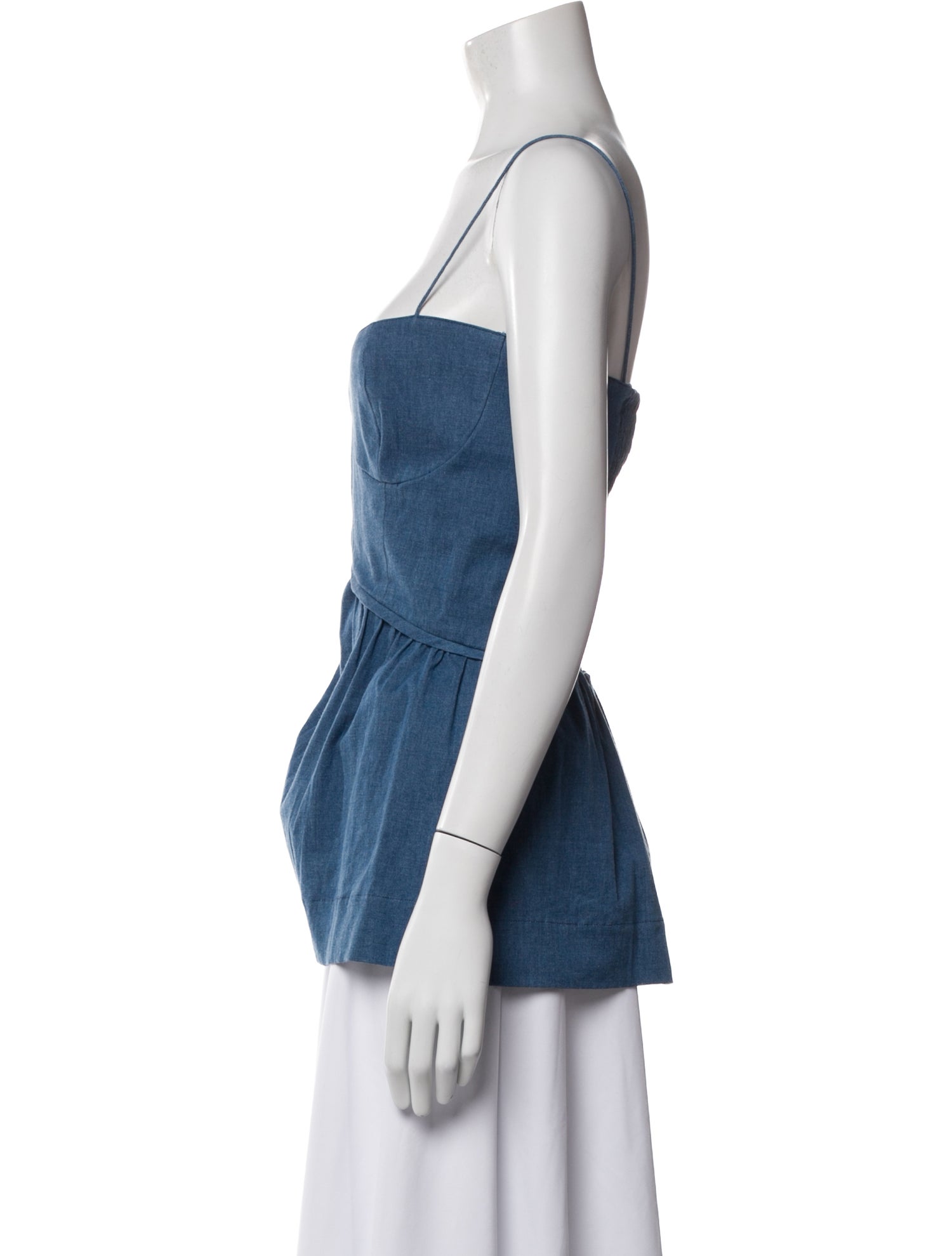 SWF Square Neckline Sleeveless Top