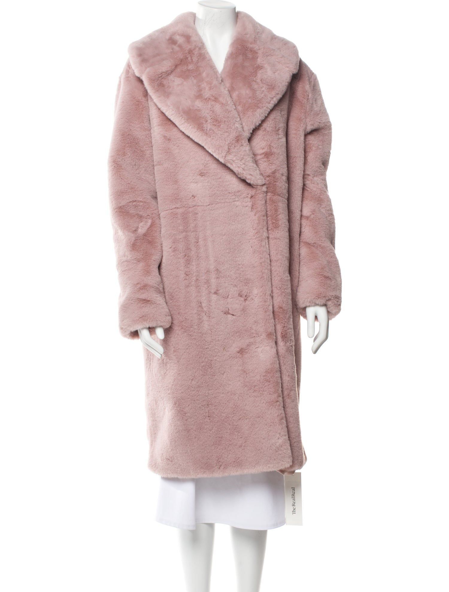 Stella + Lorenzo Faux Fur Faux Fur Coat w/ Tags