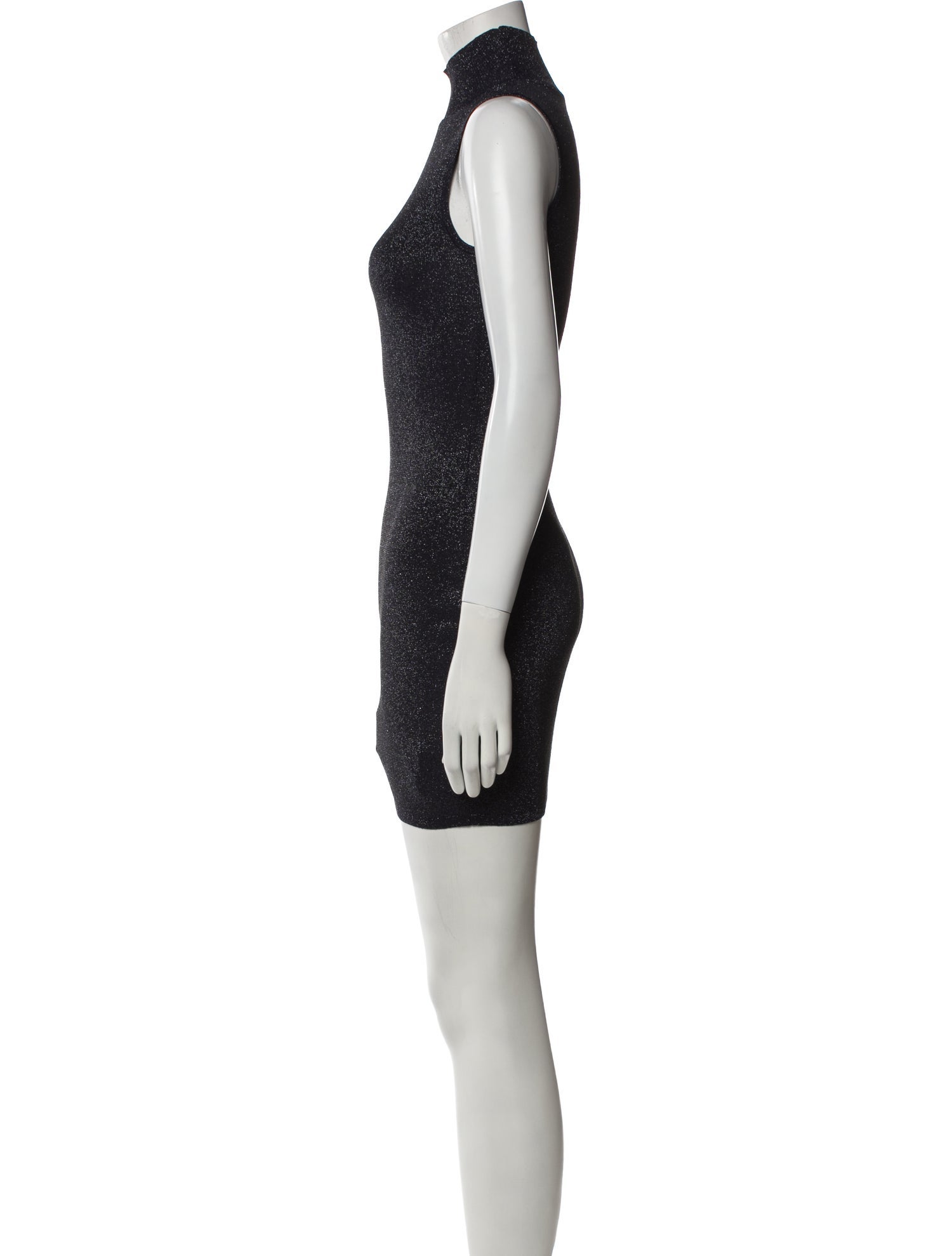 superdown Mock Neck Mini Dress