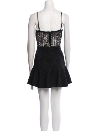 superdown Square Neckline Mini Dress