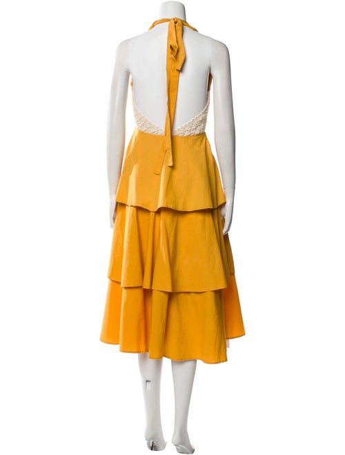 Stella Pardo Halterneck Long Dress