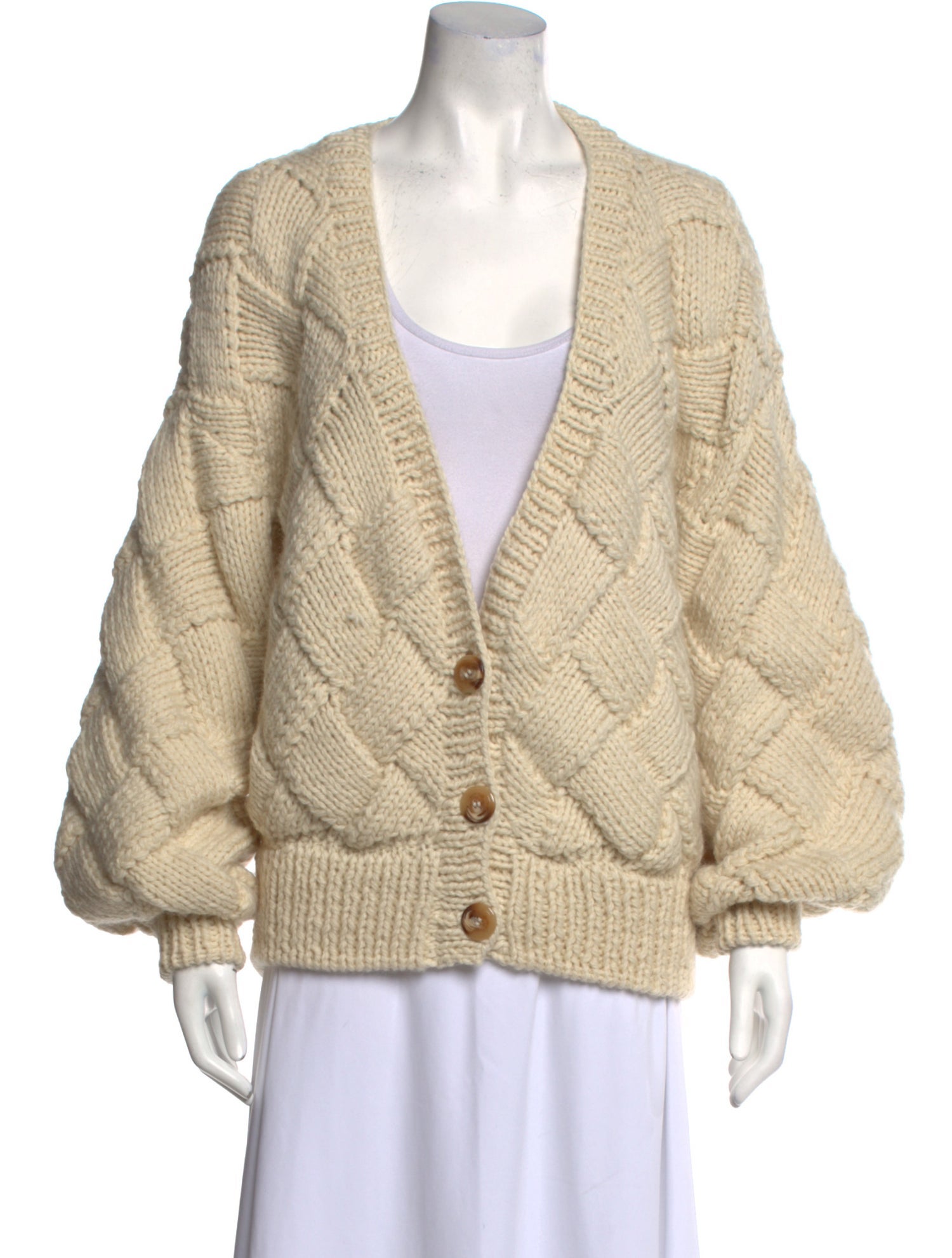 Stella Pardo Wool V-Neck Sweater w/ Tags