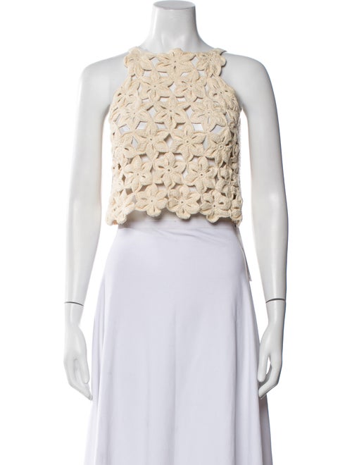 Stella Pardo Printed Crew Neck Sweater