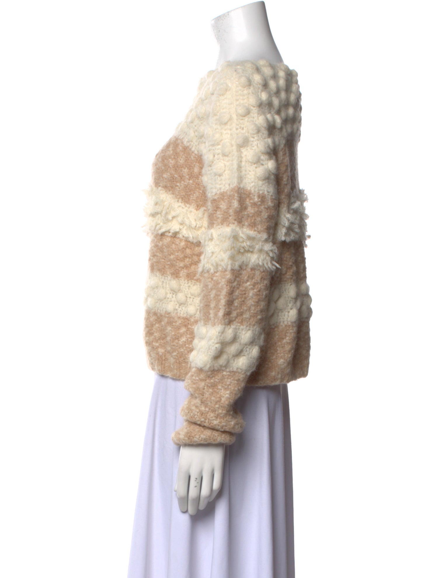 Stella Pardo Baby Alpaca Striped Sweater