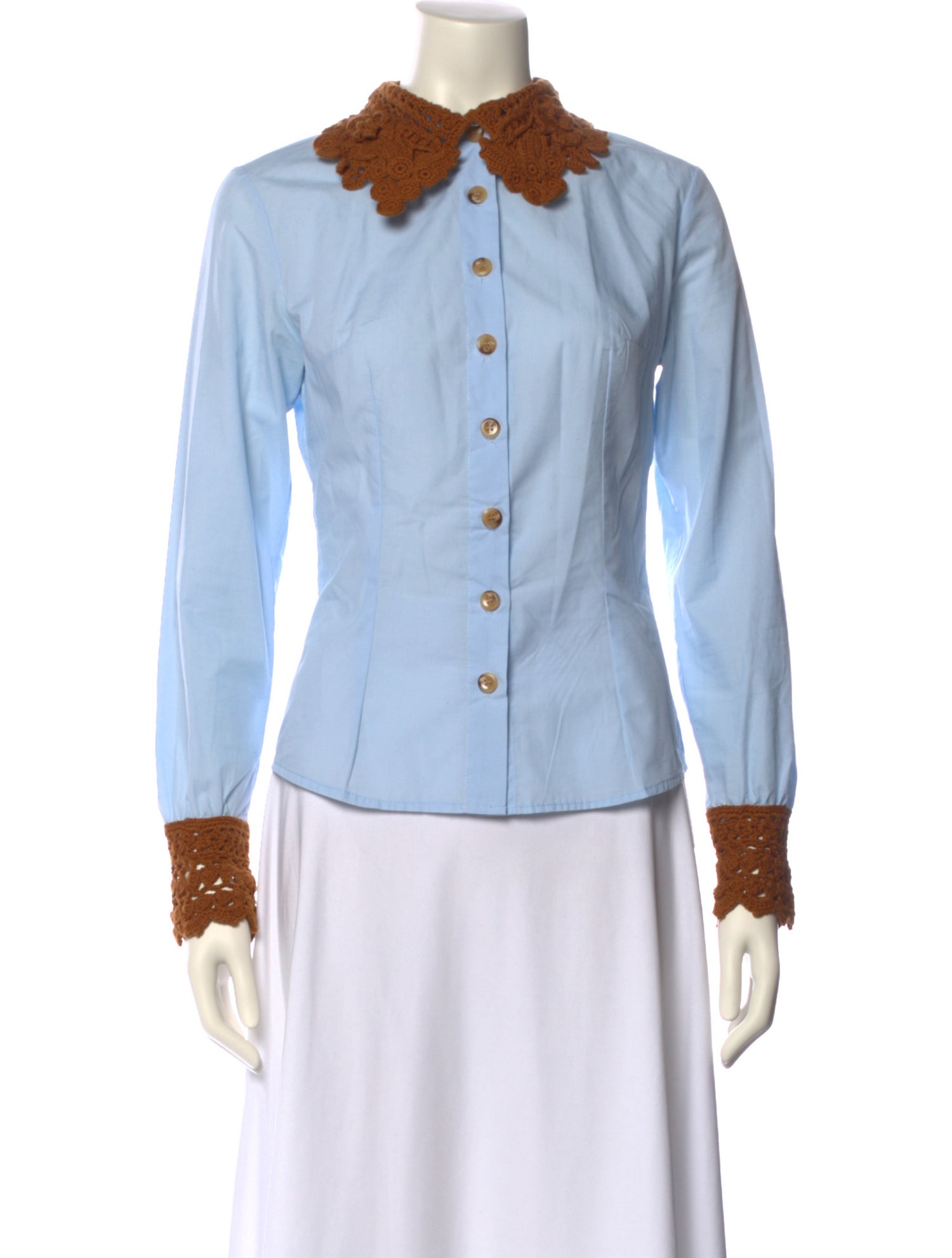 Stella Pardo Long Sleeve Button-Up Top