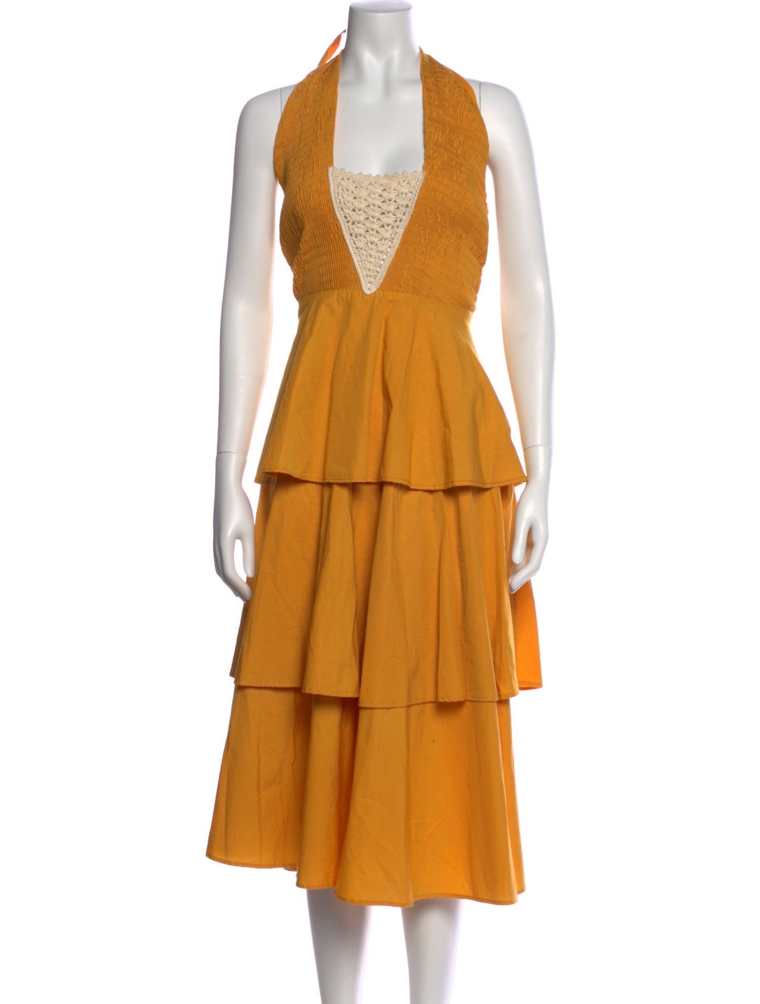 Stella Pardo Halterneck Long Dress