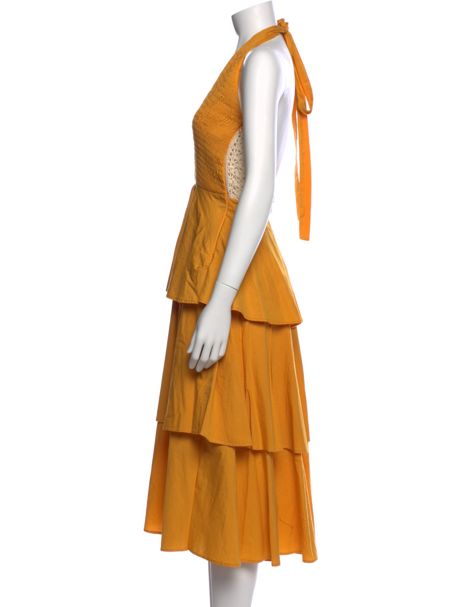 Stella Pardo Halterneck Long Dress