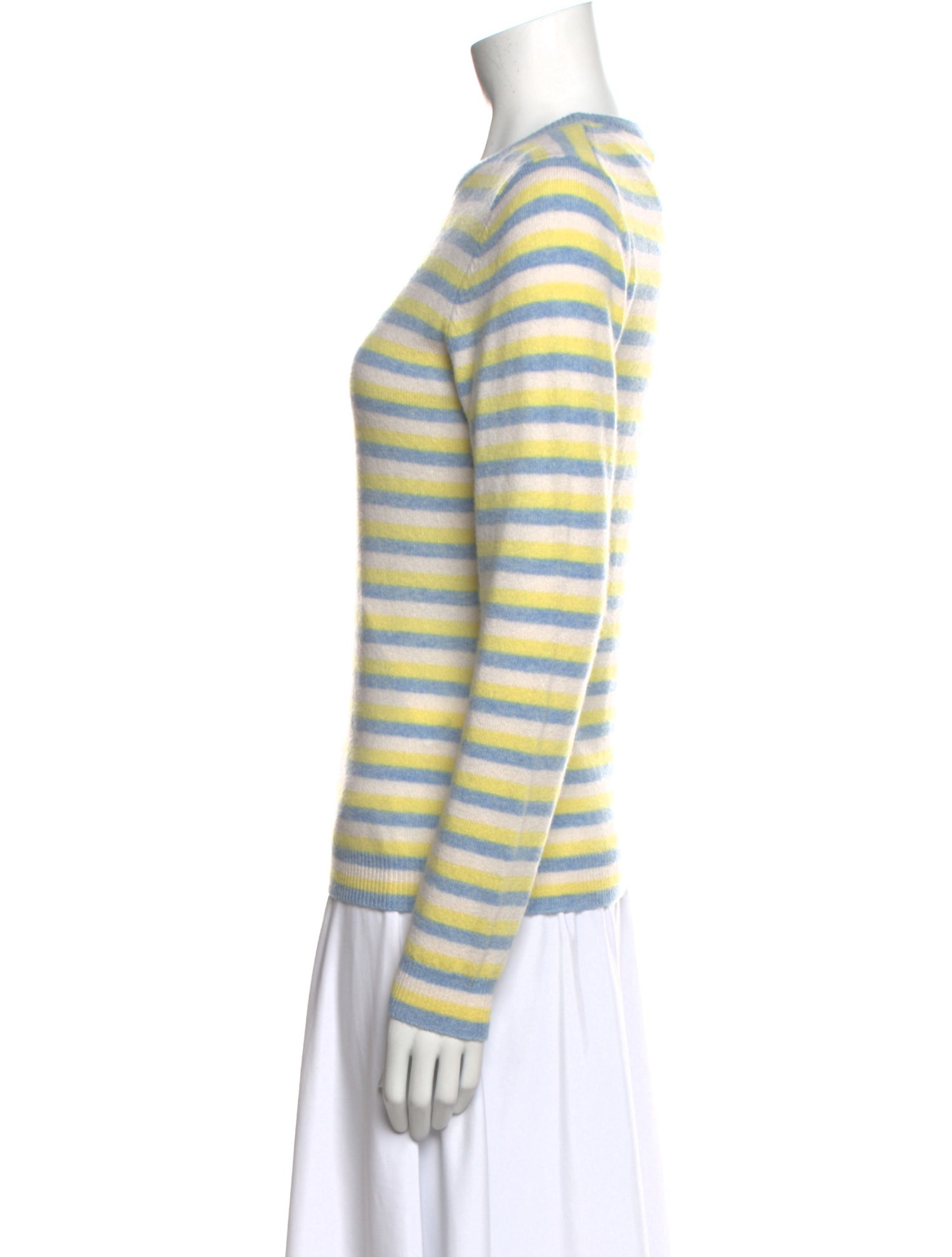 Scott & Scott Cashmere Striped Sweater