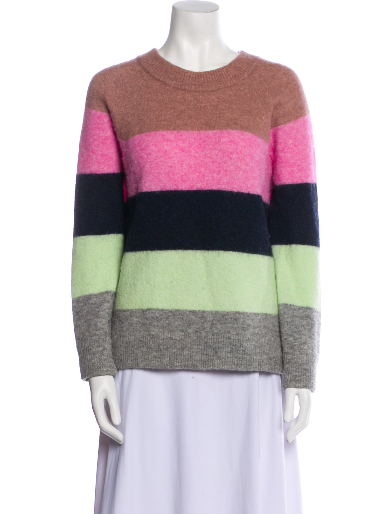 Samsøe & Samsøe Striped Crew Neck Sweater