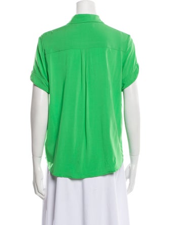 Samsøe & Samsøe Short Sleeve Button-Up Top