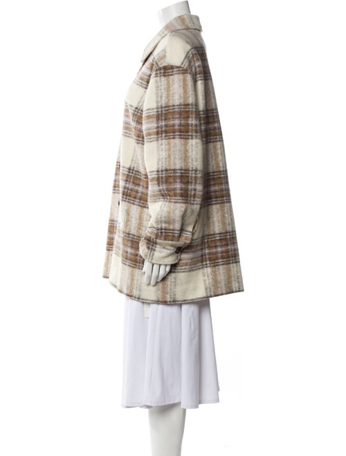 Samsøe & Samsøe Plaid Print Coat