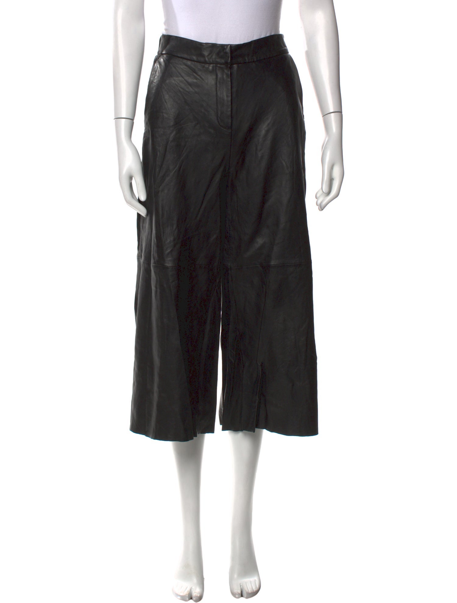 Samsøe & Samsøe Leather Wide Leg Pants