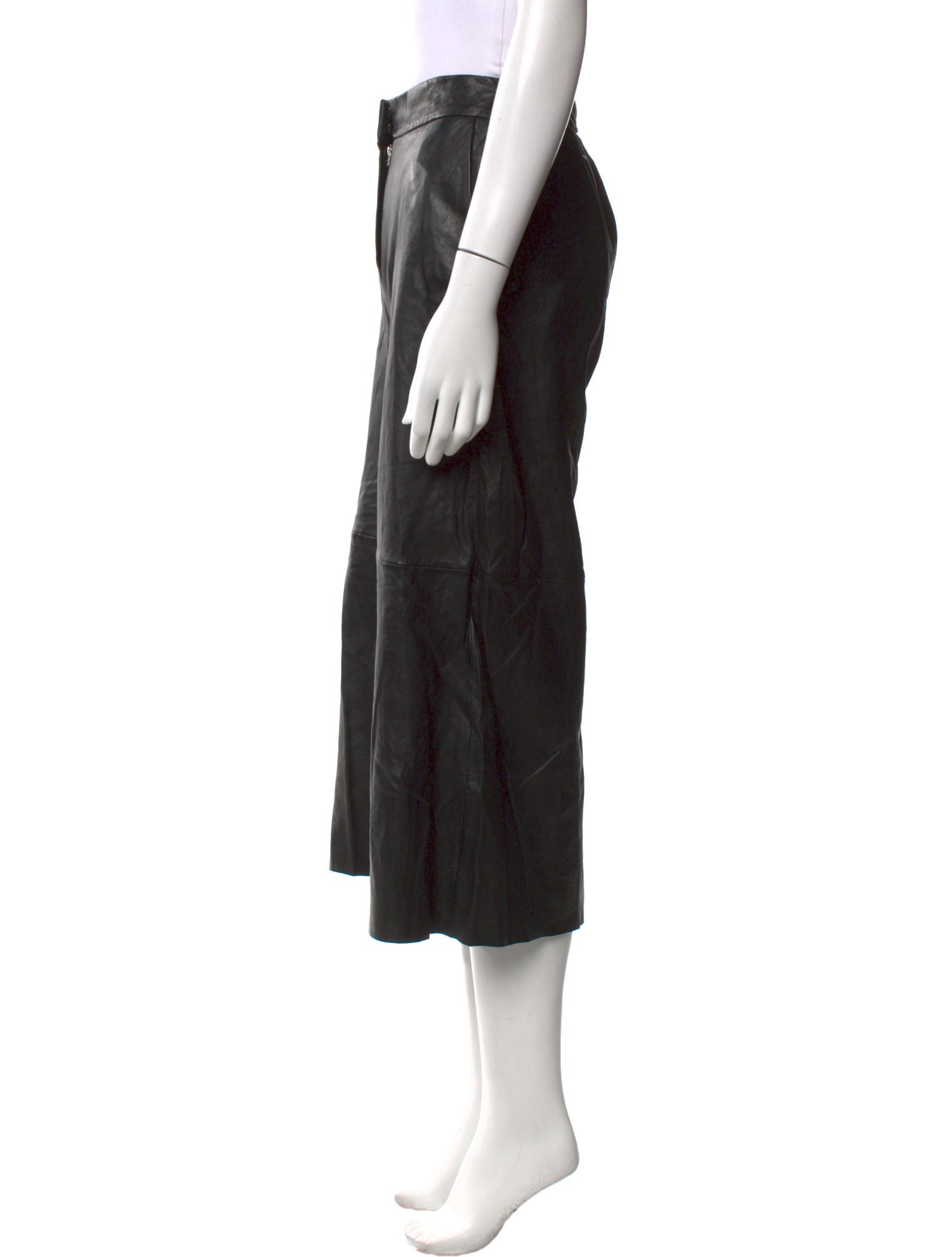 Samsøe & Samsøe Leather Wide Leg Pants