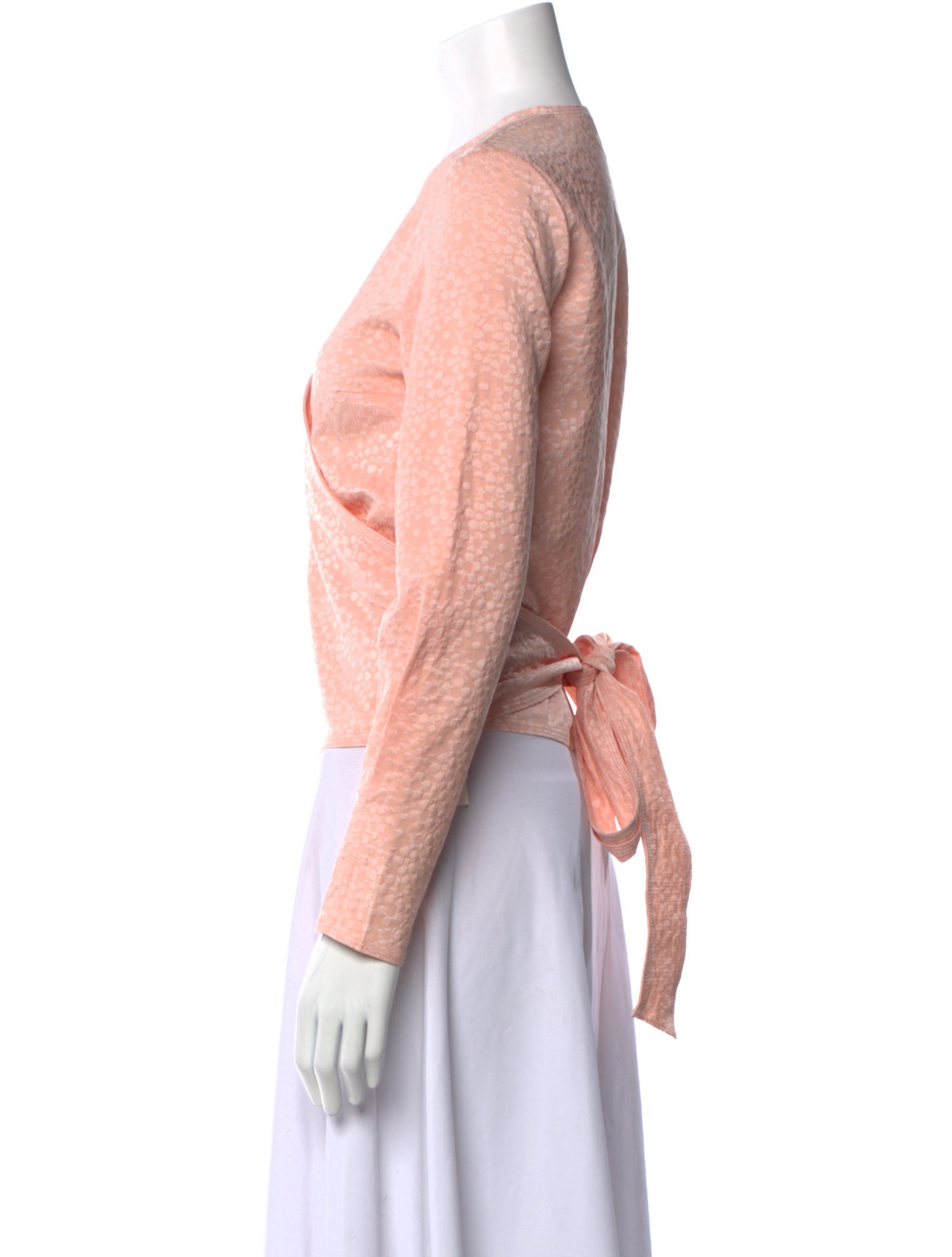 Samsøe & Samsøe V-Neck Long Sleeve Crop Top