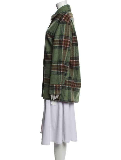 Samsøe & Samsøe Linen Plaid Print Jacket