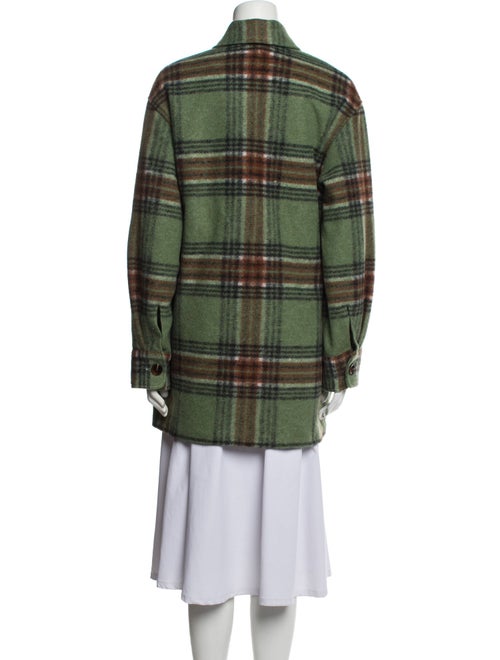 Samsøe & Samsøe Linen Plaid Print Jacket