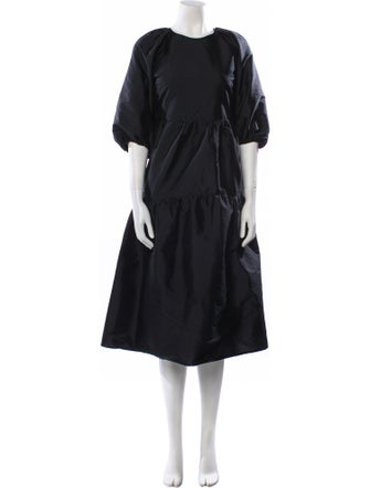 Samsøe & Samsøe Crew Neck Midi Length Dress