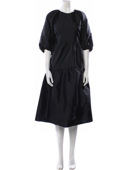 Samsøe & Samsøe Crew Neck Midi Length Dress
