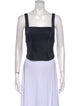 Samsøe & Samsøe Square Neckline Sleeveless Crop Top