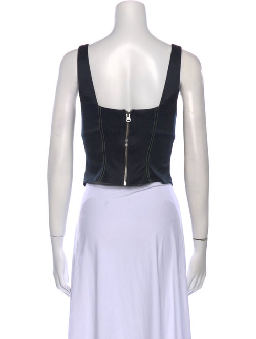 Samsøe & Samsøe Square Neckline Sleeveless Crop Top