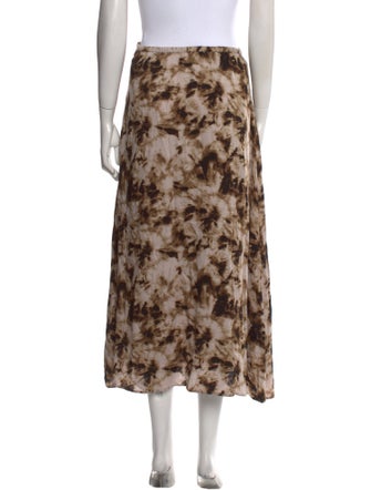 Samsøe & Samsøe Floral Print Midi Length Skirt