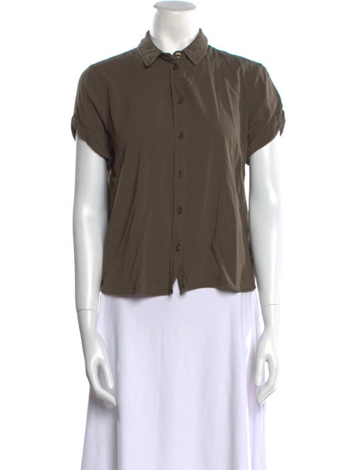 Samsøe & Samsøe Short Sleeve Button-Up Top