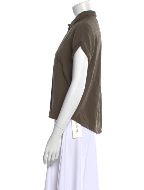 Samsøe & Samsøe Short Sleeve Button-Up Top