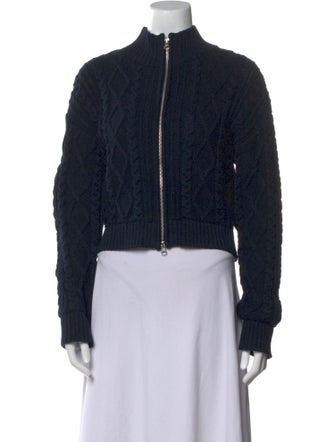 Samsøe & Samsøe Mock Neck Long Sleeve Crop Top