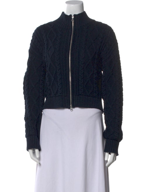 Samsøe & Samsøe Mock Neck Long Sleeve Crop Top