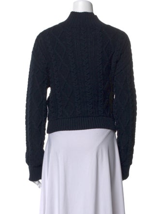 Samsøe & Samsøe Mock Neck Long Sleeve Crop Top