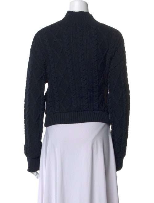 Samsøe & Samsøe Mock Neck Long Sleeve Crop Top