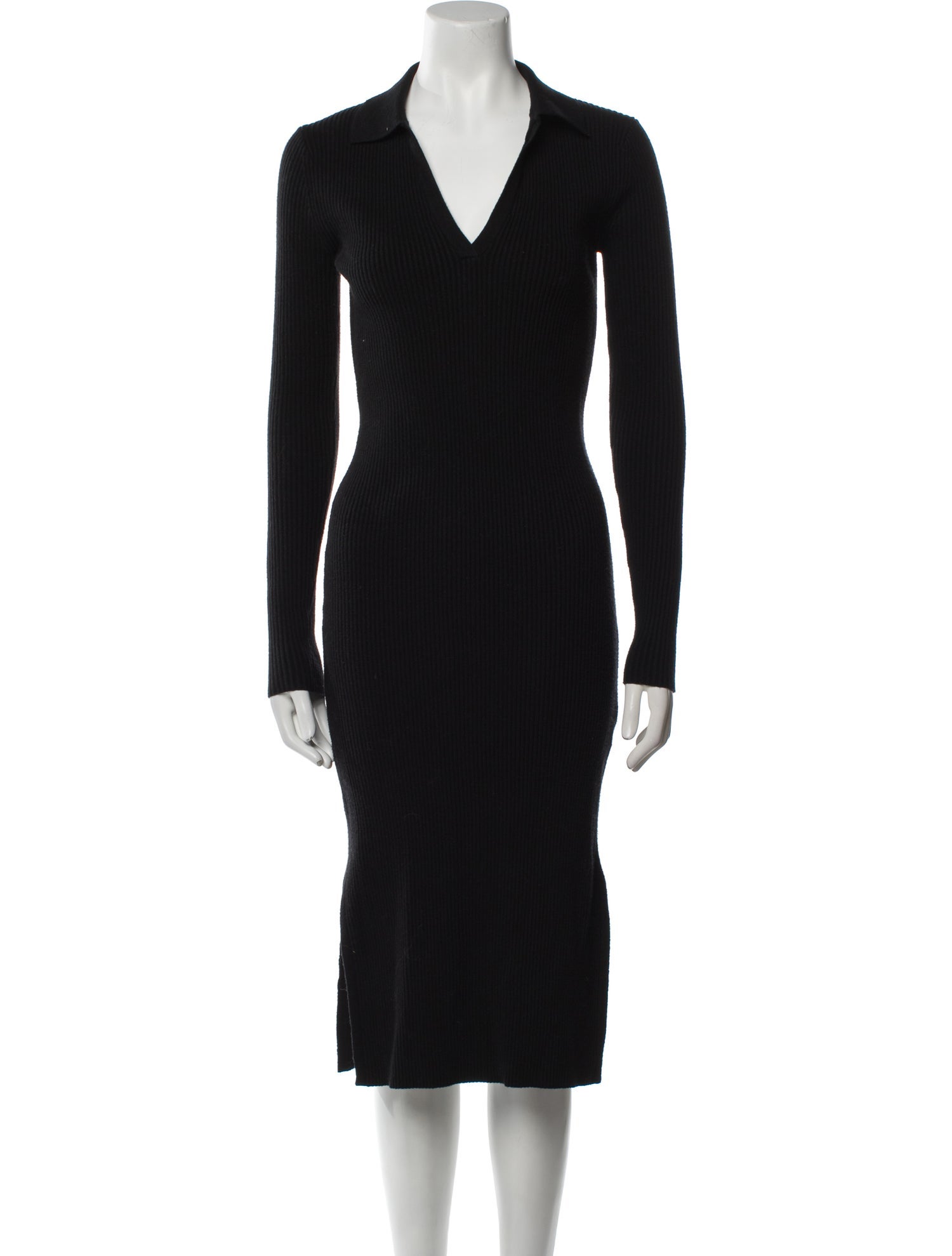 Samsøe & Samsøe V-Neck Midi Length Dress