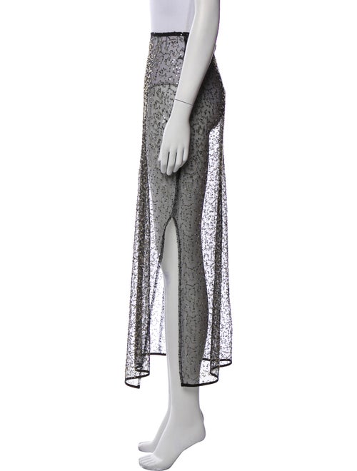 Samsøe & Samsøe Lace Pattern Midi Length Skirt