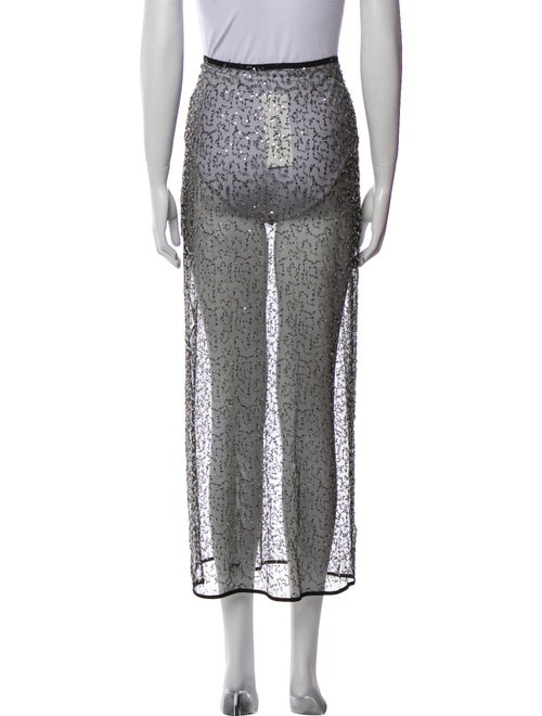 Samsøe & Samsøe Lace Pattern Midi Length Skirt