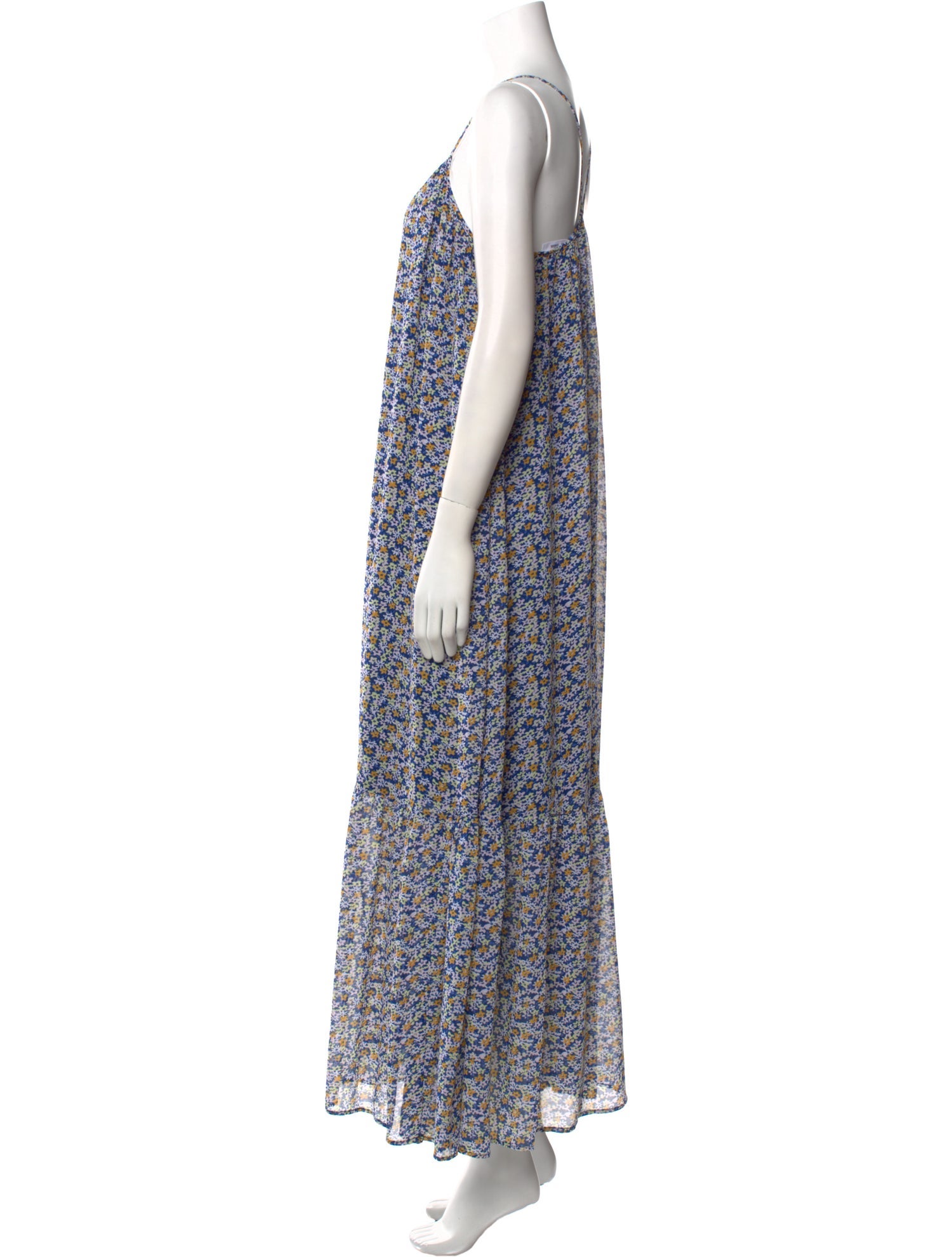 Samsøe & Samsøe Floral Print Long Dress