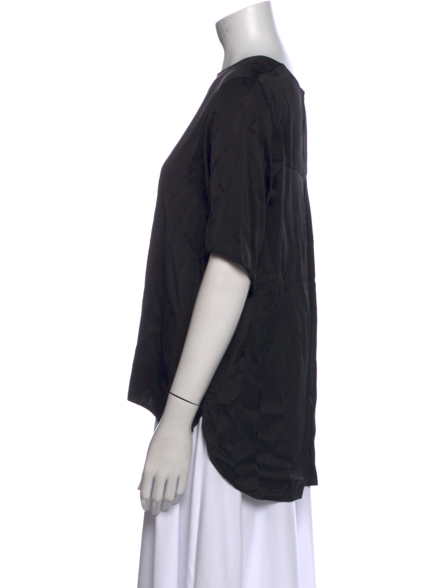 Samsøe & Samsøe Bateau Neckline Short Sleeve Blouse