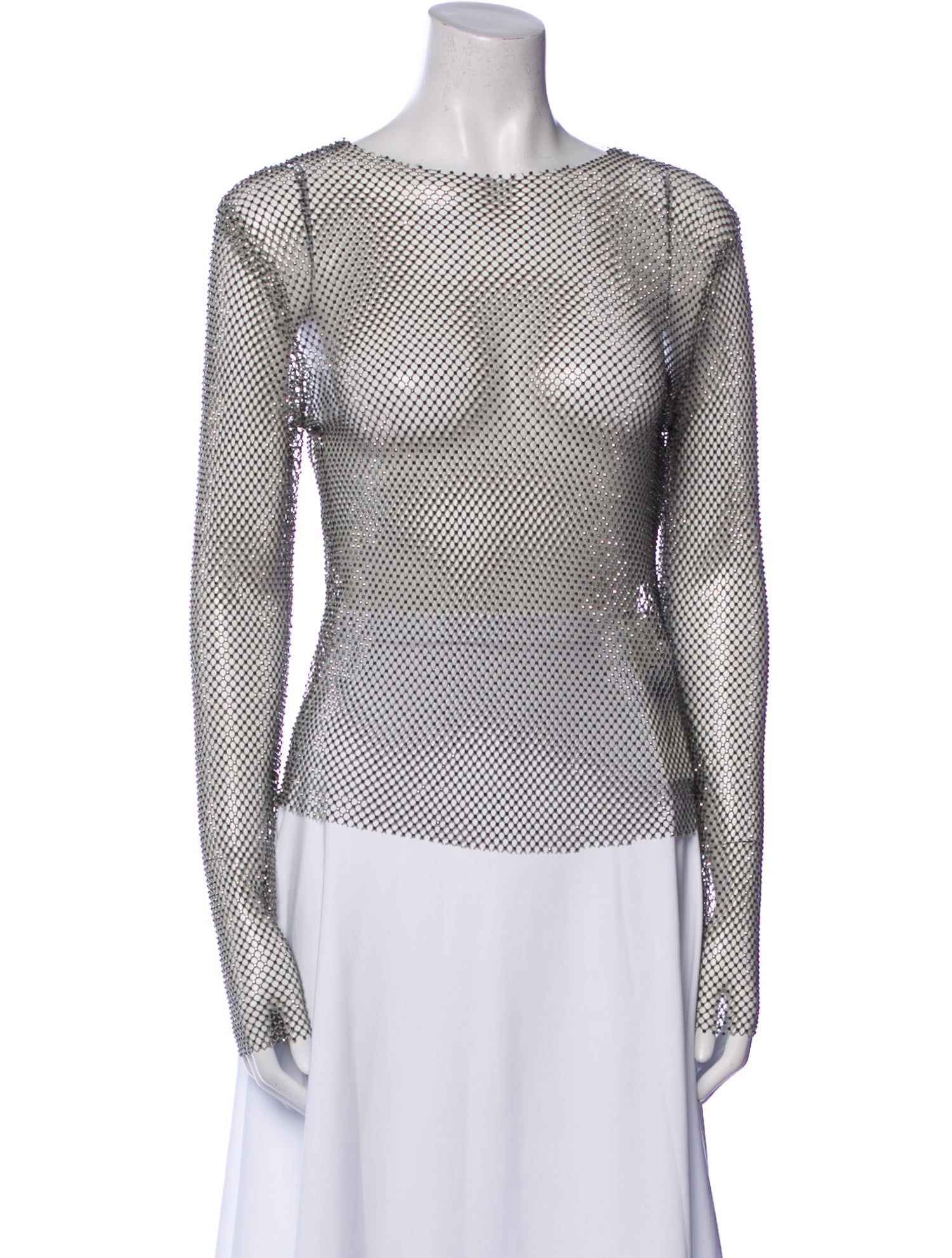 Samsøe & Samsøe Printed Bateau Neckline Top w/ Tags