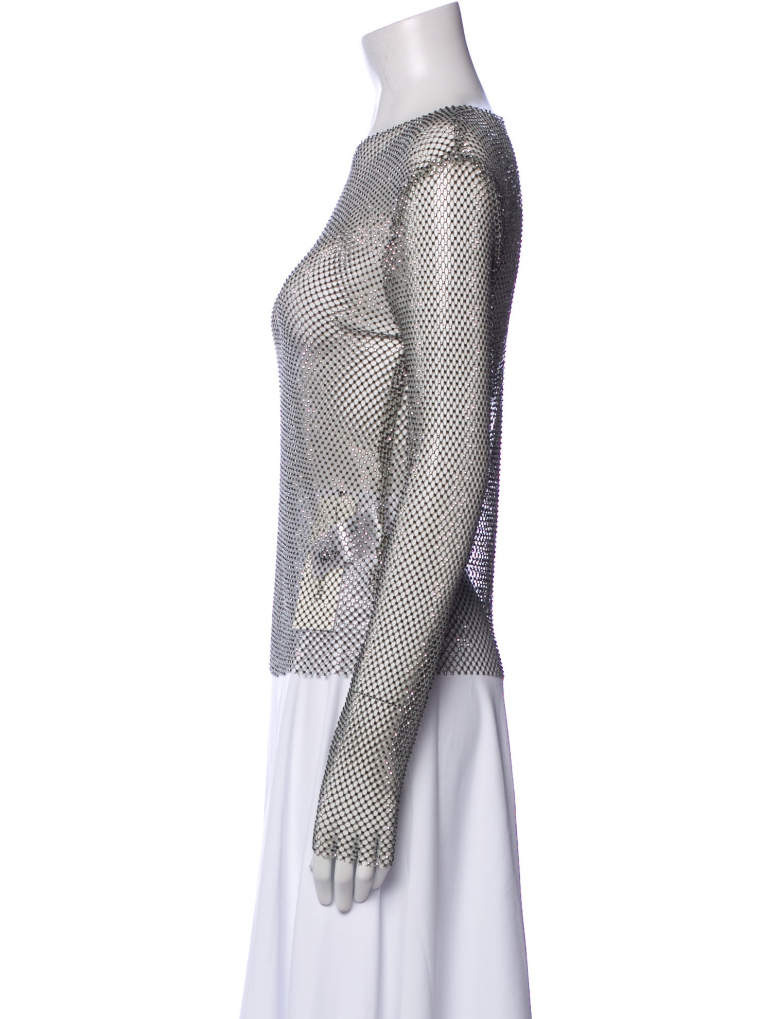 Samsøe & Samsøe Printed Bateau Neckline Top w/ Tags