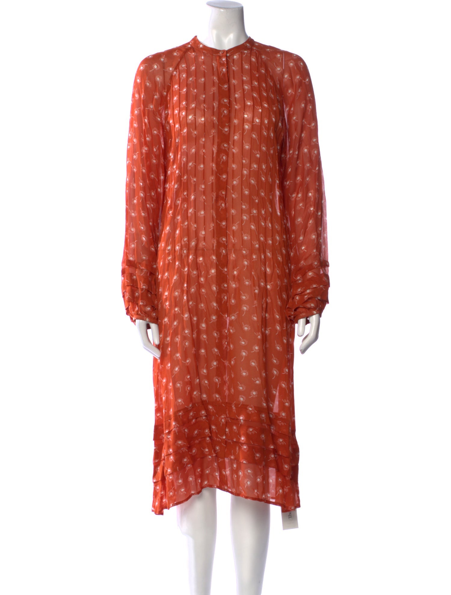 Samsøe & Samsøe Polka Dot Print Midi Length Dress