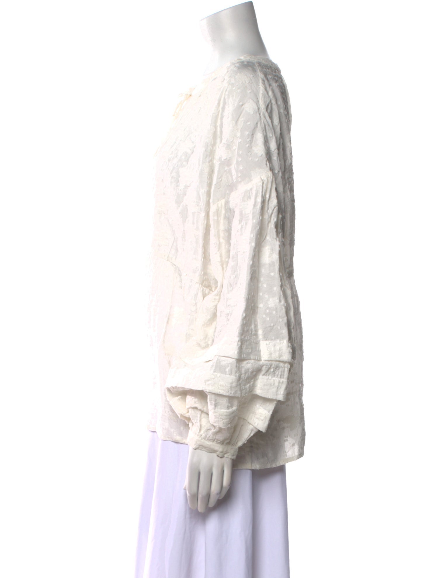 Samsøe & Samsøe Mock Neck Long Sleeve Blouse