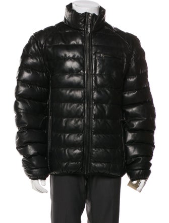 Scully Leather Puffer Coat